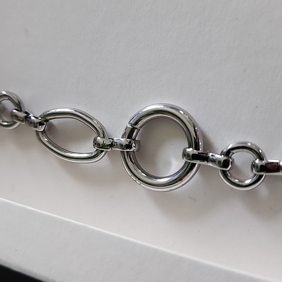 ZARA Metal Torso Chain Link Necklace - Picture 7 of 12